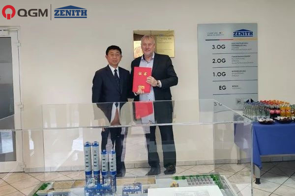 Pangkalan pelatihan luar negeri pertama CCPA untuk insinyur dan teknisi diluncurkan di Zenith Maschinenfabrik GmbH di Jerman